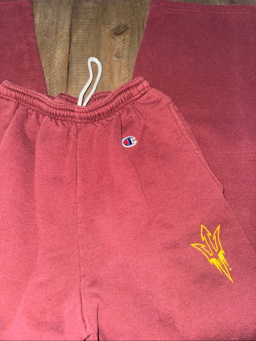 Champion Maroon Sweatpants AZ State